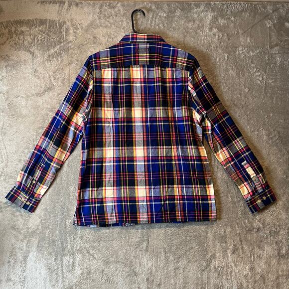 Duluth Women's Free Swingin' Flannel Shirt Size Medium New Ultra Bright Plaid - Picture 6 of 8